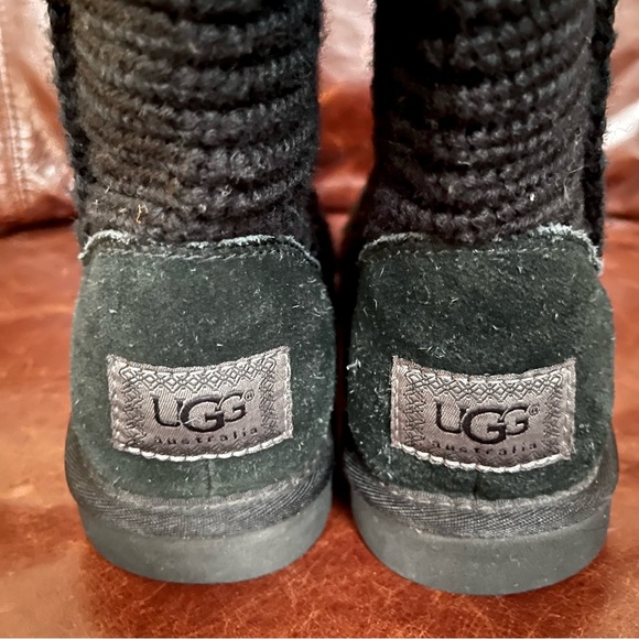 UGG Cardy Classic Tall Knit Convertible Boots Size 8 - Picture 8 of 9